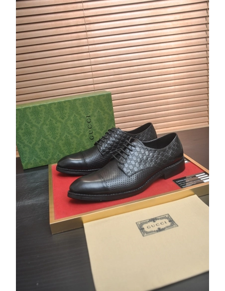 Gucci leather shoes 020,GUCCI SHOES,Business Shoes