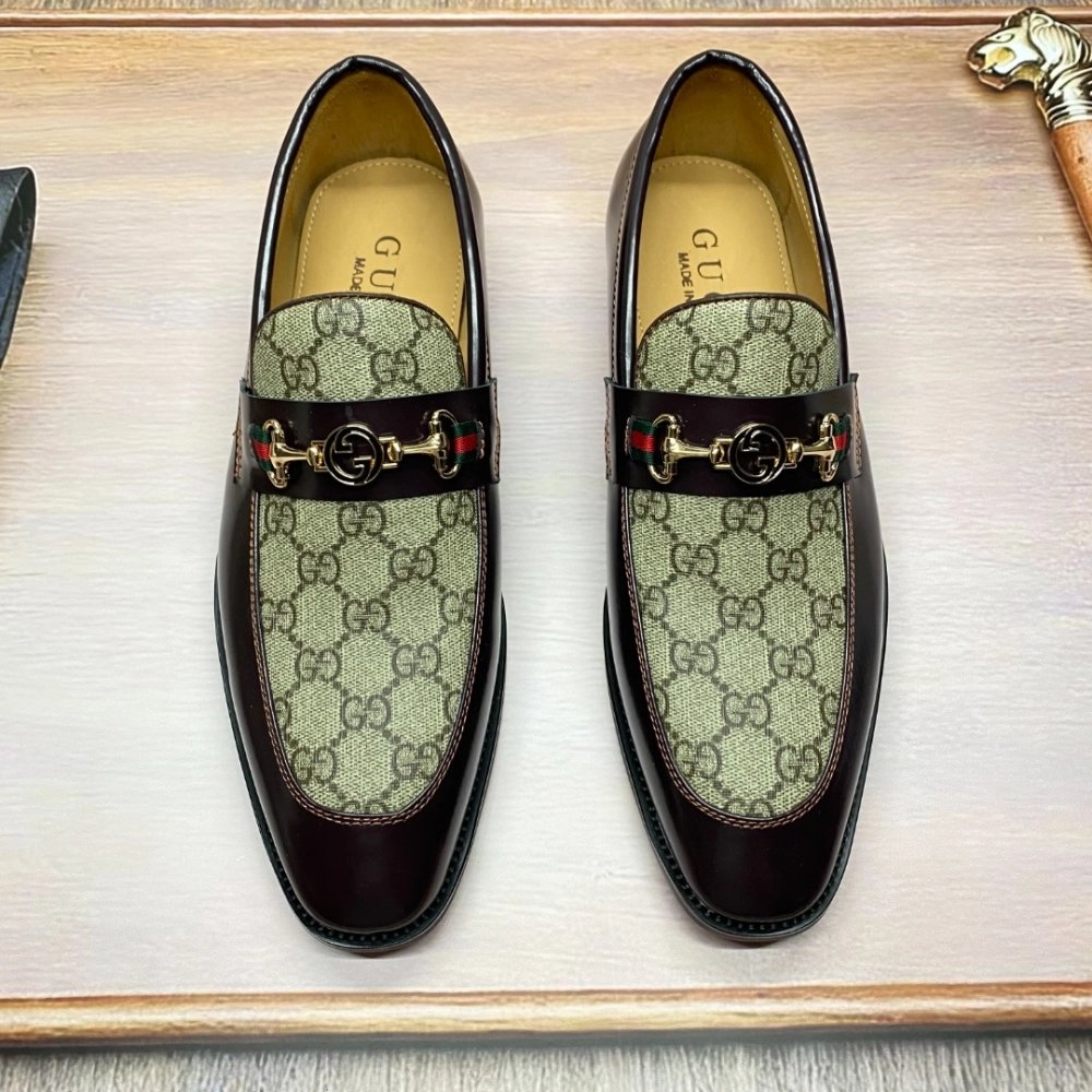 Gucci leather shoes 027,GUCCI SHOES,Business Shoes