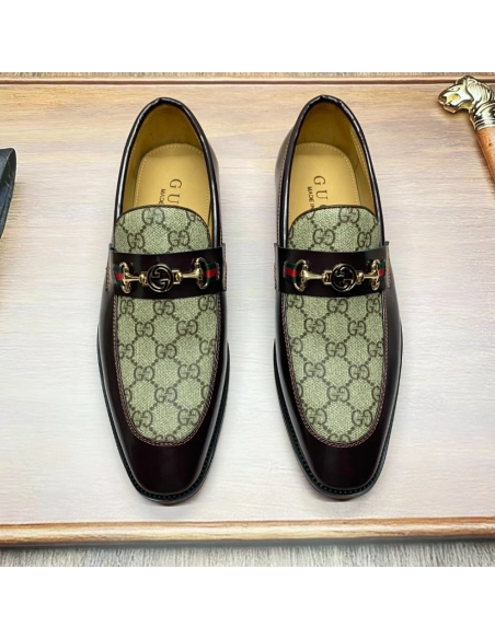 Gucci leather shoes 027,GUCCI SHOES,Business Shoes