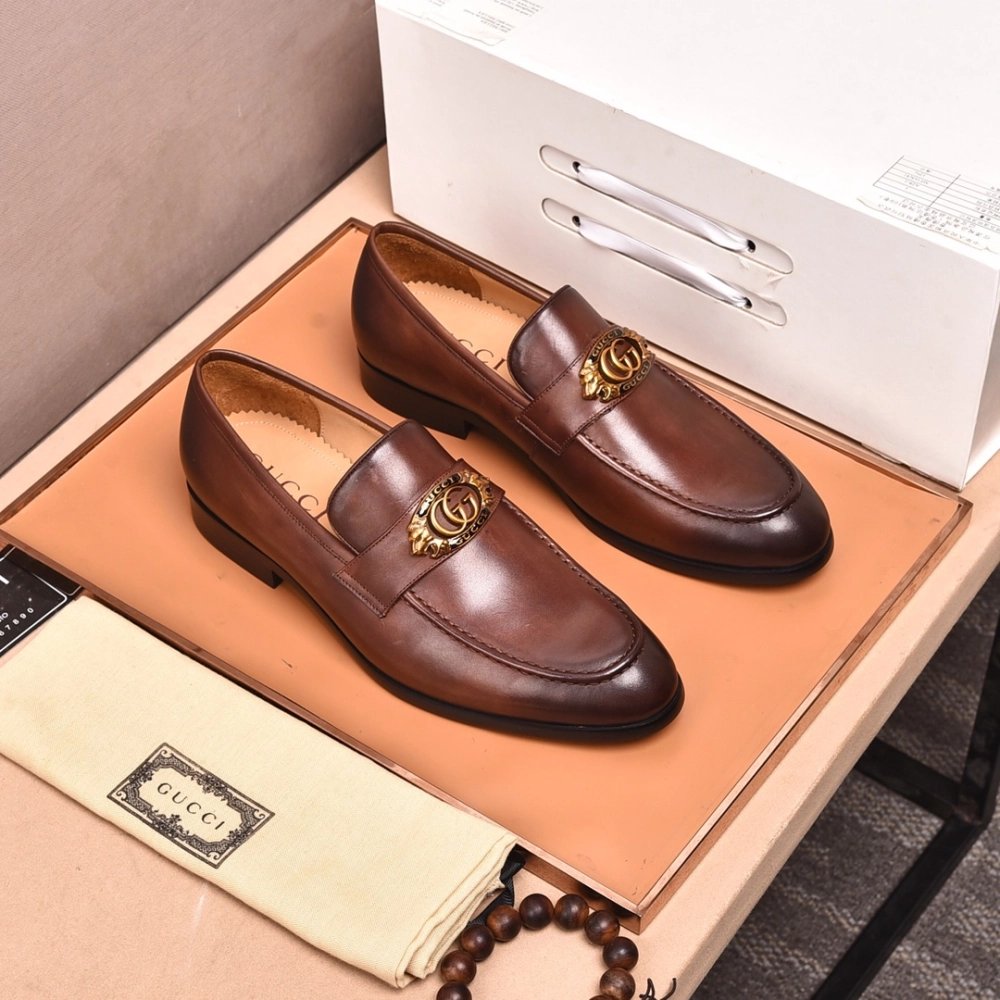Gucci leather shoes 022,GUCCI SHOES,Business Shoes
