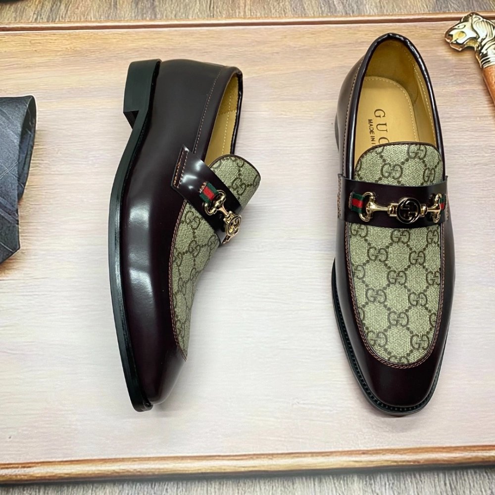 Gucci leather shoes 027,GUCCI SHOES,Business Shoes