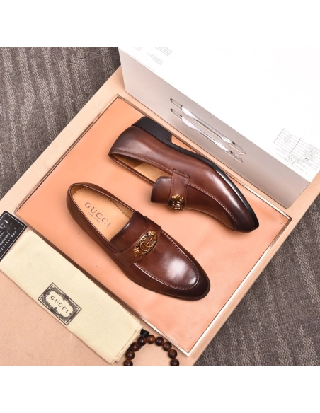 Gucci leather shoes 022,GUCCI SHOES,Business Shoes