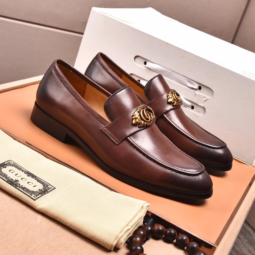 Gucci leather shoes 022,GUCCI SHOES,Business Shoes