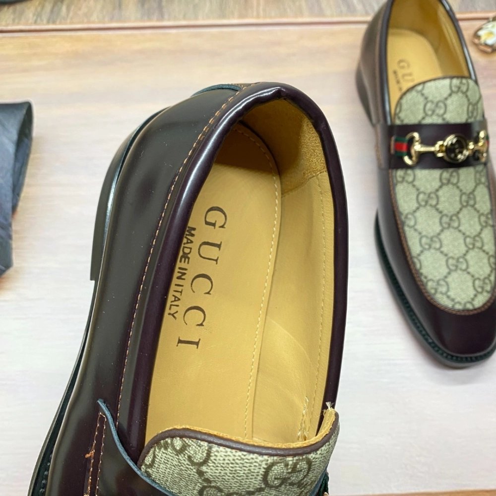 Gucci leather shoes 027,GUCCI SHOES,Business Shoes