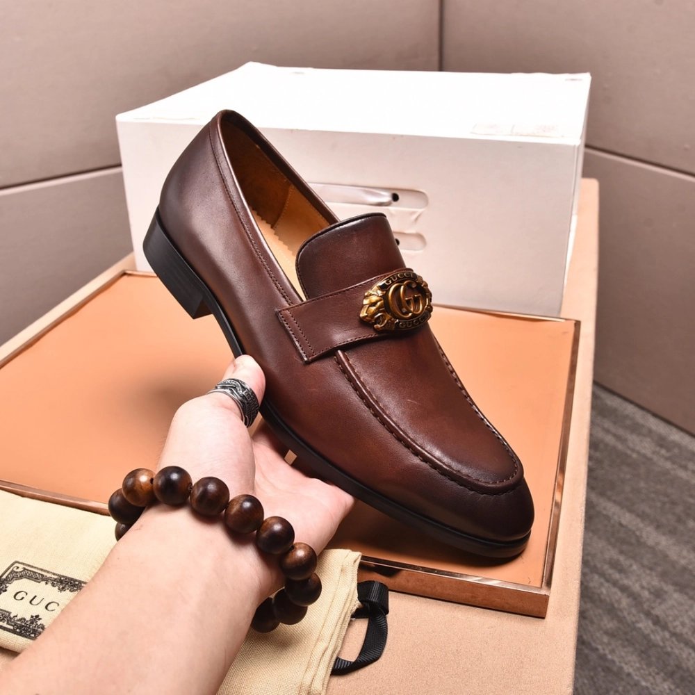 Gucci leather shoes 022,GUCCI SHOES,Business Shoes