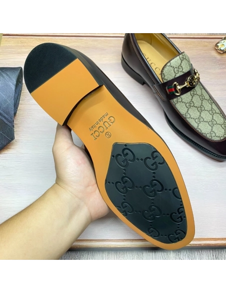 Gucci leather shoes 027,GUCCI SHOES,Business Shoes