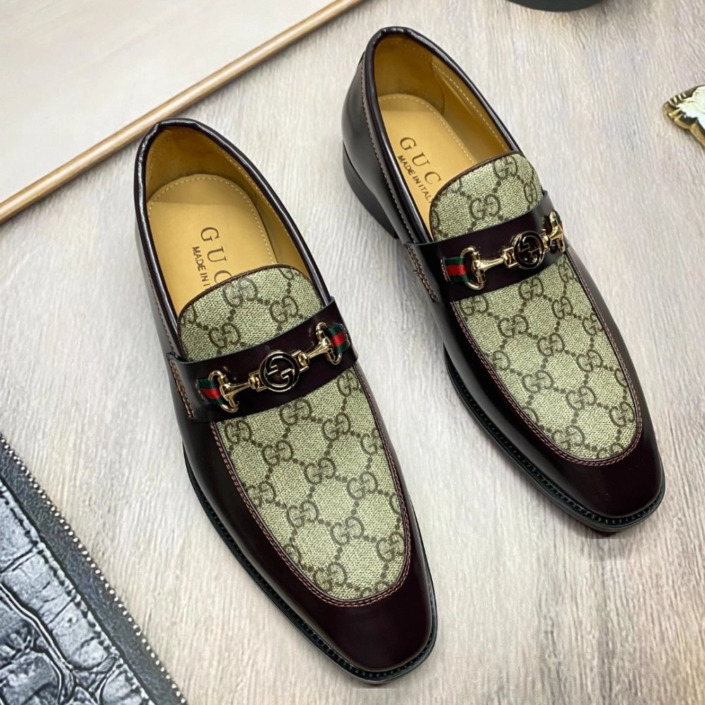 Gucci leather shoes 027,GUCCI SHOES,Business Shoes