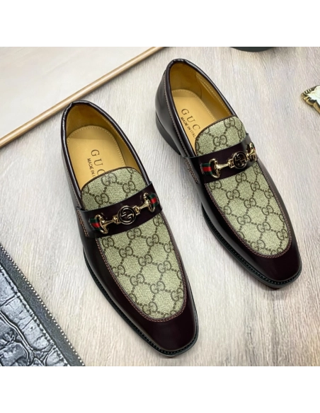 Gucci leather shoes 027,GUCCI SHOES,Business Shoes