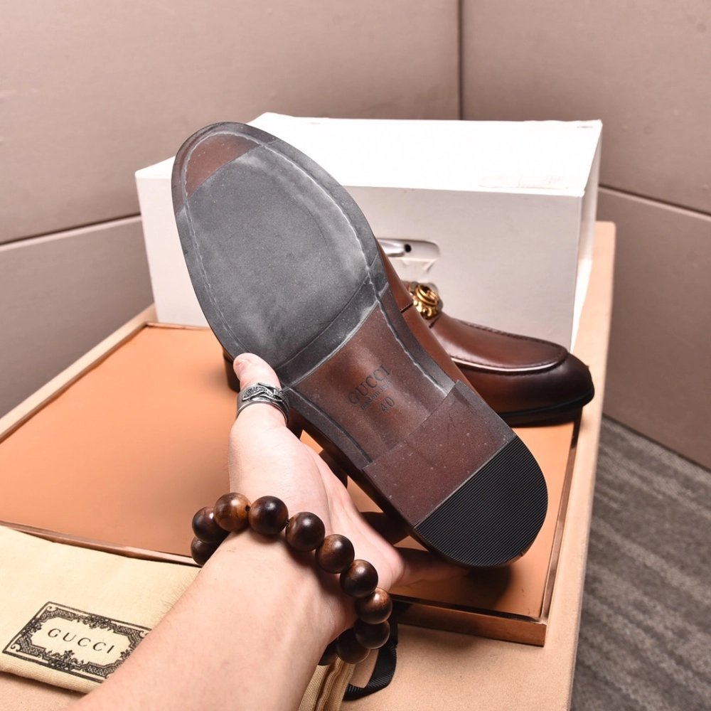 Gucci leather shoes 022,GUCCI SHOES,Business Shoes