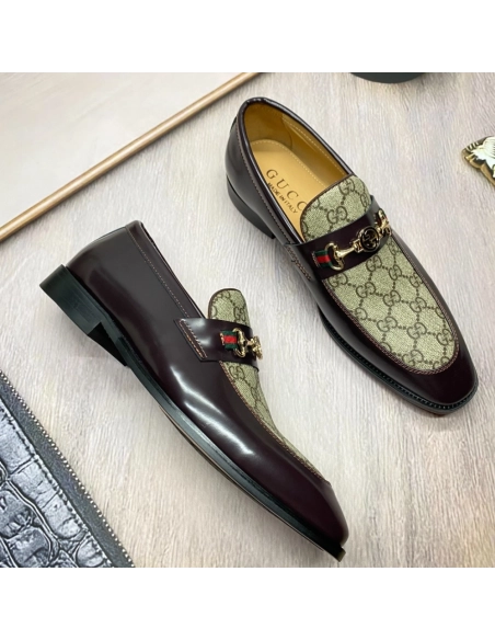 Gucci leather shoes 027,GUCCI SHOES,Business Shoes