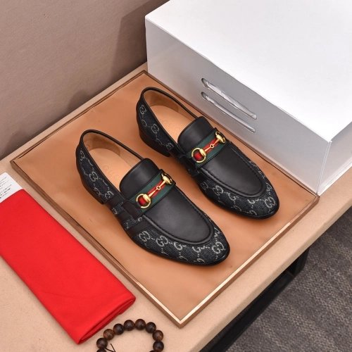 Gucci leather shoes 023,GUCCI SHOES,Business Shoes