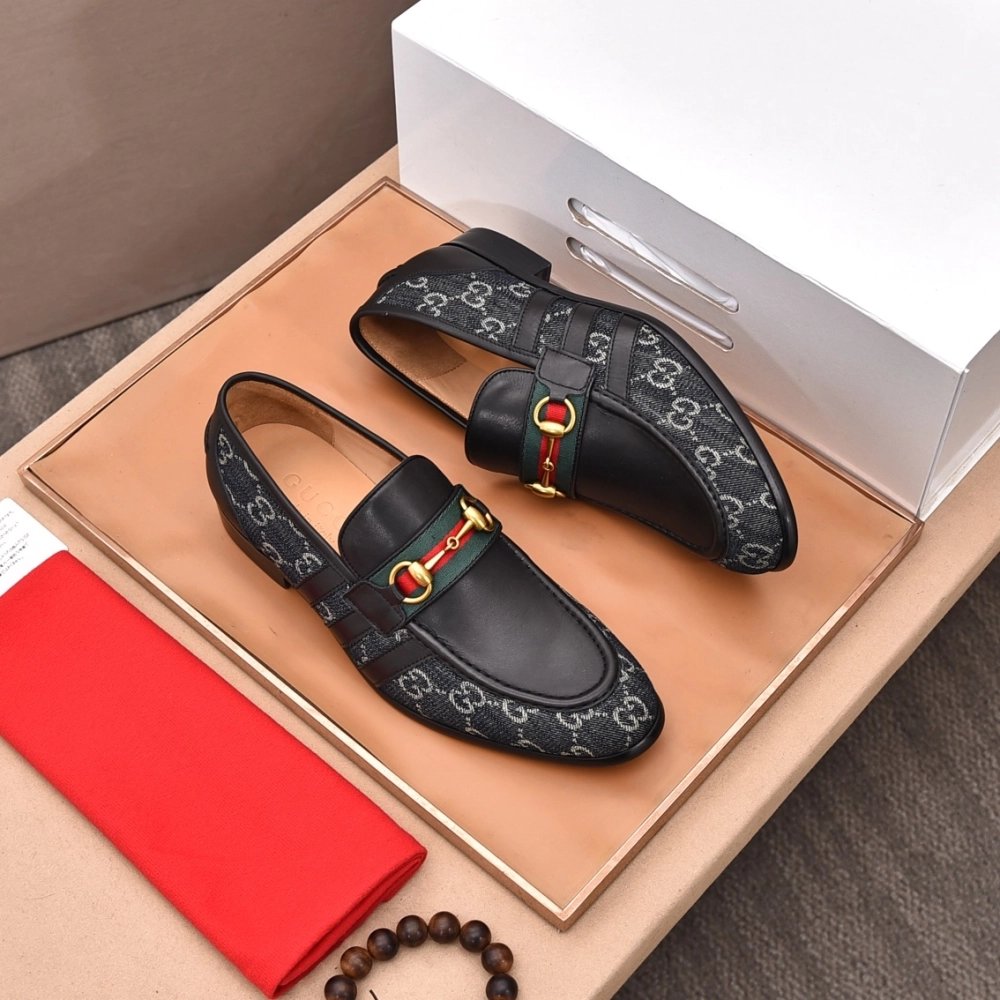 Gucci leather shoes 023,GUCCI SHOES,Business Shoes