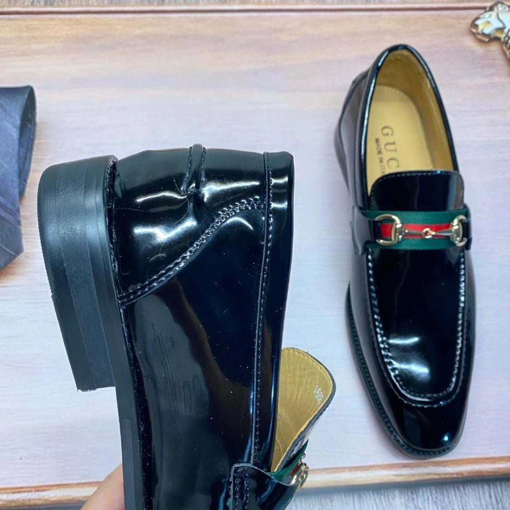 Gucci leather shoes 028,GUCCI SHOES,Business Shoes