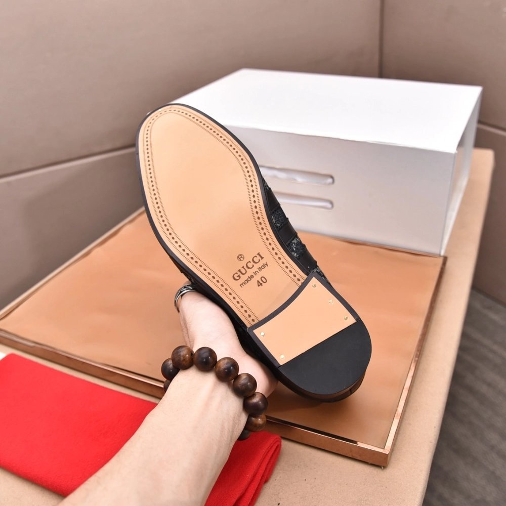 Gucci leather shoes 023,GUCCI SHOES,Business Shoes