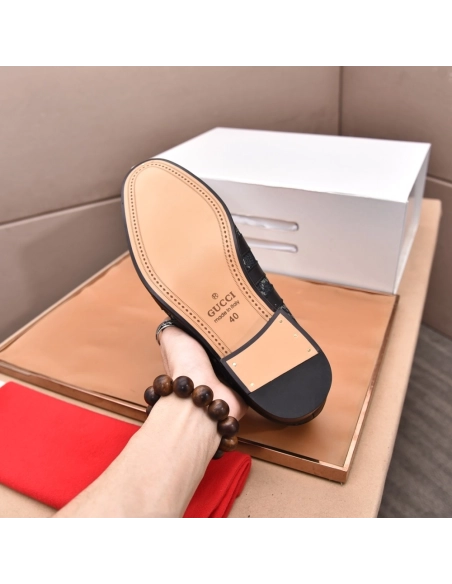 Gucci leather shoes 023,GUCCI SHOES,Business Shoes
