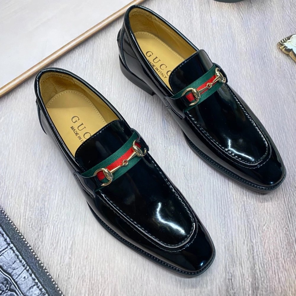 Gucci leather shoes 028,GUCCI SHOES,Business Shoes