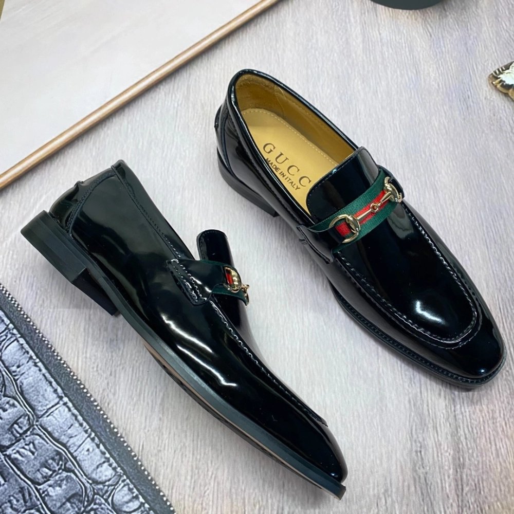 Gucci leather shoes 028,GUCCI SHOES,Business Shoes