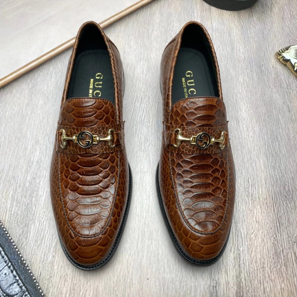 Gucci leather shoes 029,GUCCI SHOES,Business Shoes