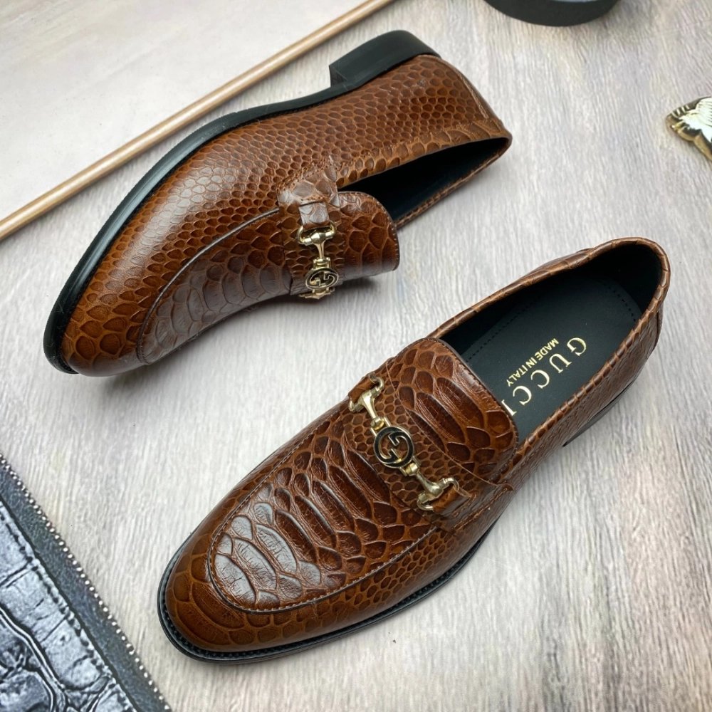 Gucci leather shoes 029,GUCCI SHOES,Business Shoes