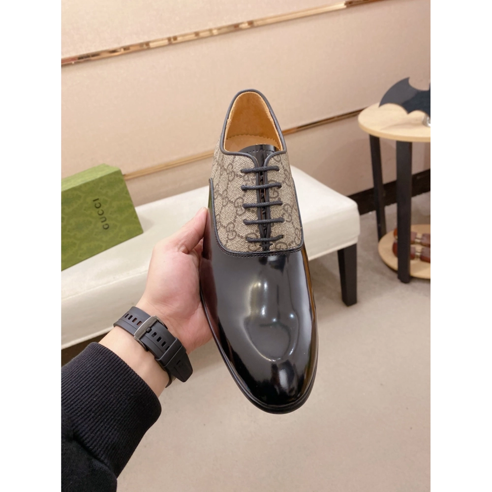 Gucci leather shoes 024,GUCCI SHOES,Business Shoes