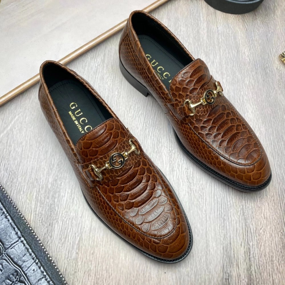 Gucci leather shoes 029,GUCCI SHOES,Business Shoes