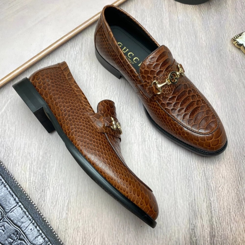 Gucci leather shoes 029,GUCCI SHOES,Business Shoes