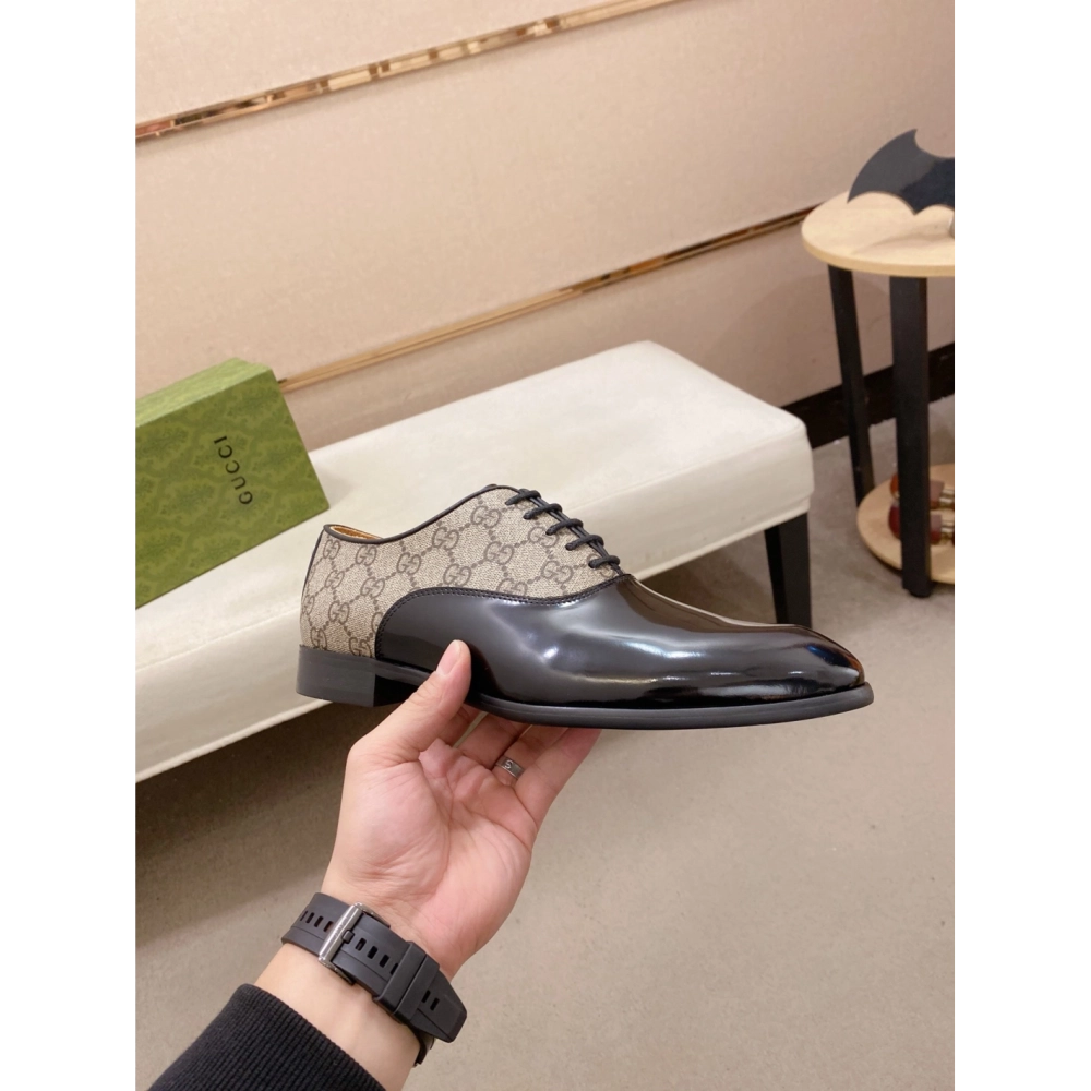 Gucci leather shoes 024,GUCCI SHOES,Business Shoes