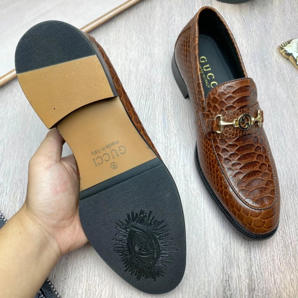 Gucci leather shoes 029,GUCCI SHOES,Business Shoes