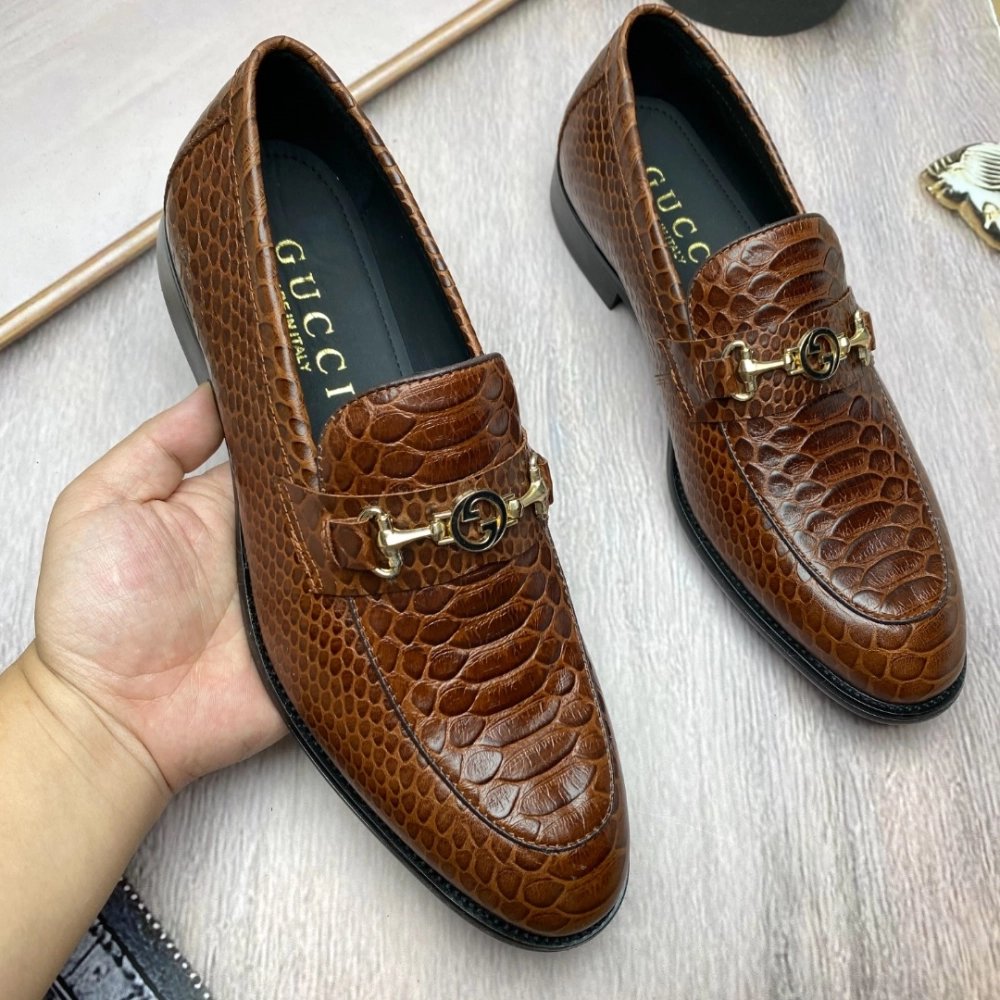 Gucci leather shoes 029,GUCCI SHOES,Business Shoes