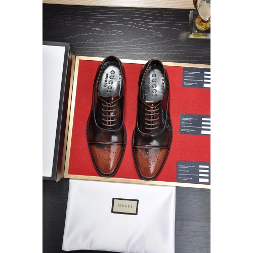 Gucci leather shoes 032,GUCCI SHOES,Business Shoes