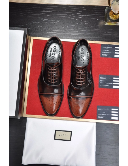 Gucci leather shoes 032,GUCCI SHOES,Business Shoes