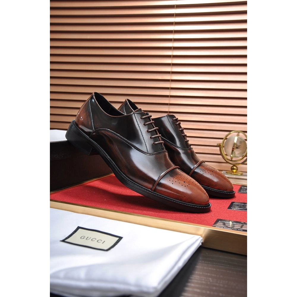 Gucci leather shoes 032,GUCCI SHOES,Business Shoes