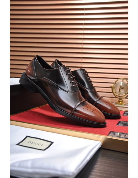 Gucci leather shoes 032,GUCCI SHOES,Business Shoes