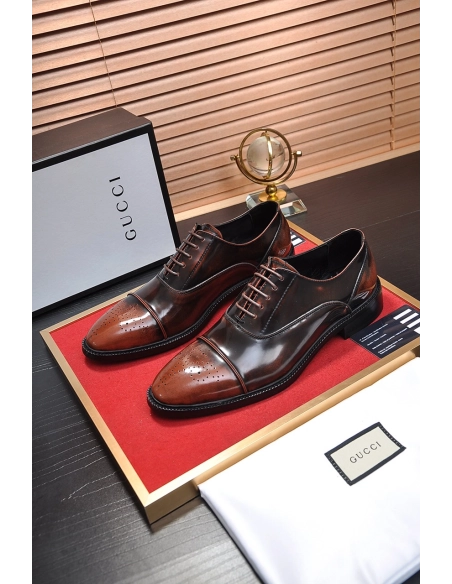 Gucci leather shoes 032,GUCCI SHOES,Business Shoes