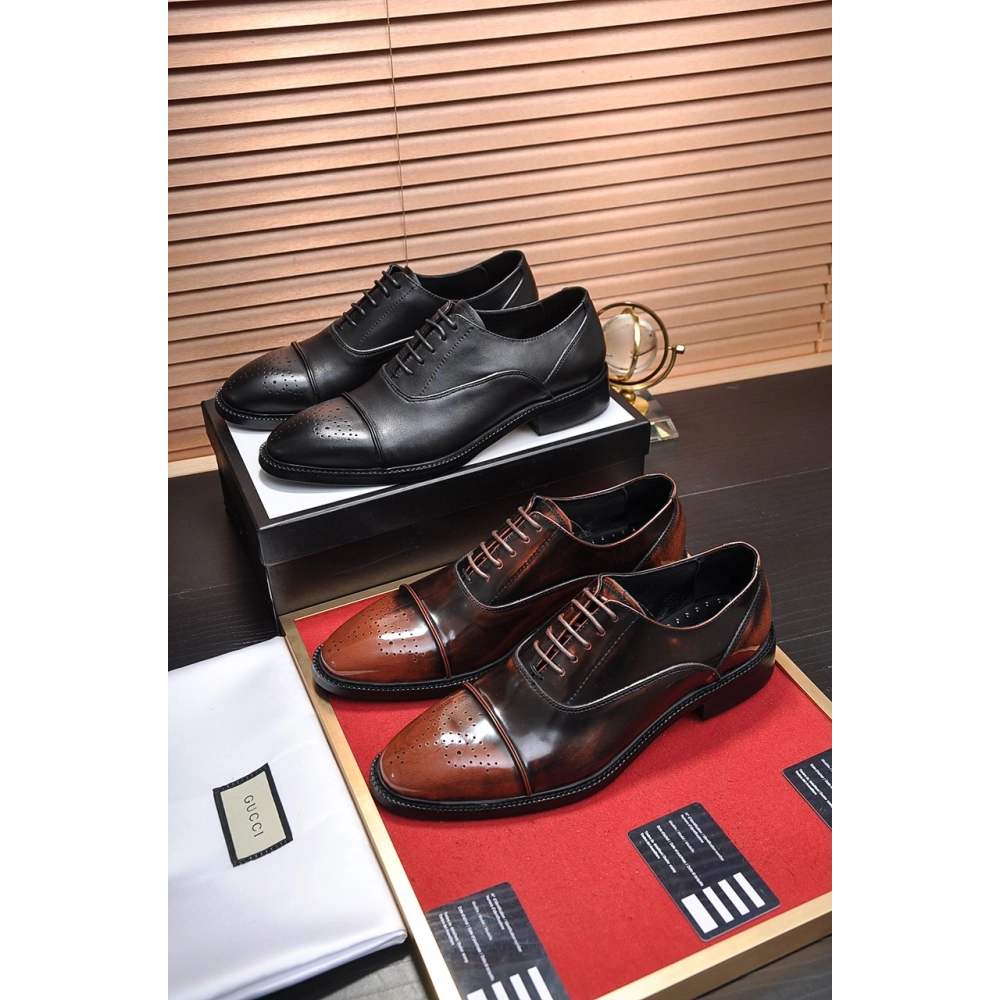 Gucci leather shoes 032,GUCCI SHOES,Business Shoes