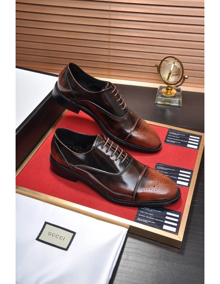 Gucci leather shoes 032,GUCCI SHOES,Business Shoes
