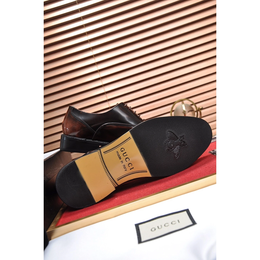 Gucci leather shoes 032,GUCCI SHOES,Business Shoes