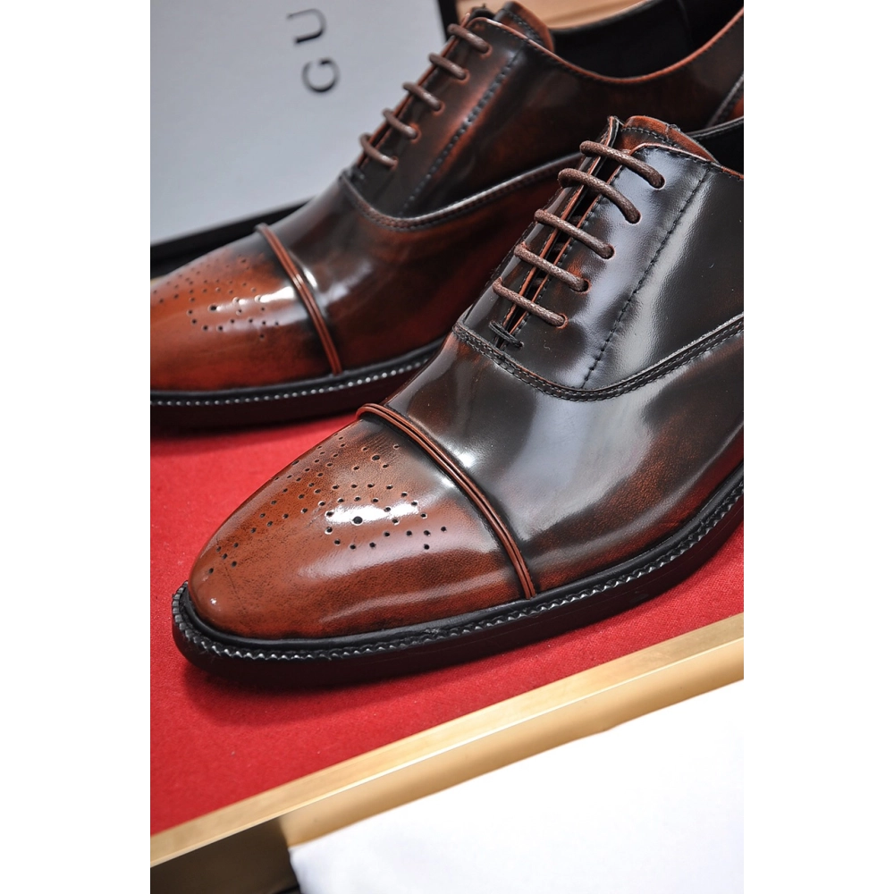 Gucci leather shoes 032,GUCCI SHOES,Business Shoes