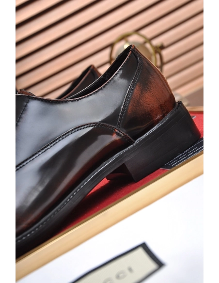 Gucci leather shoes 032,GUCCI SHOES,Business Shoes