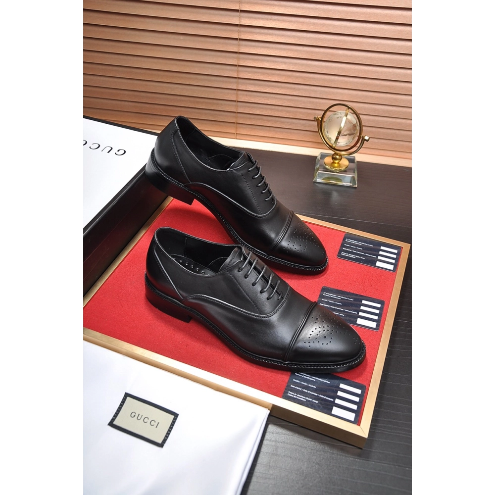 Gucci leather shoes 033,GUCCI SHOES,Business Shoes