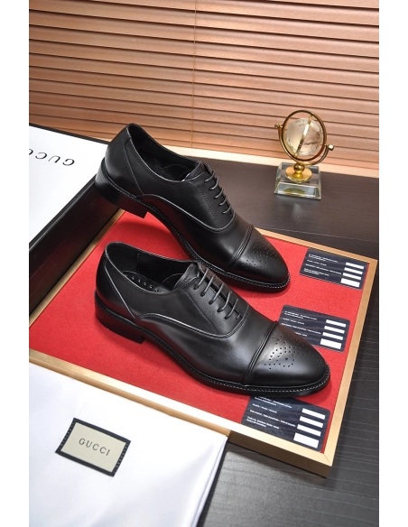 Gucci leather shoes 033,GUCCI SHOES,Business Shoes