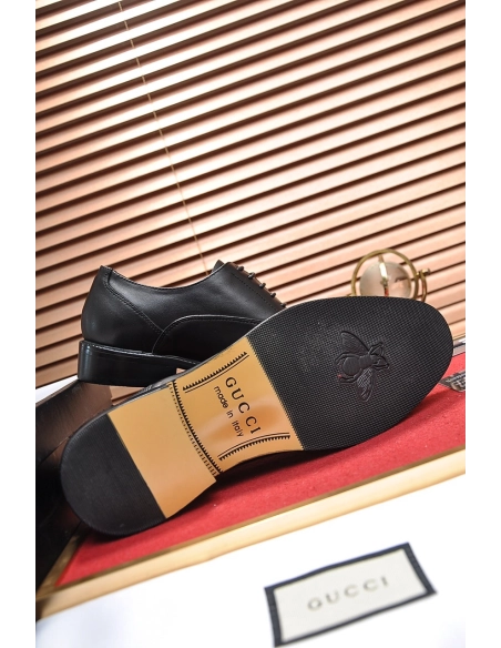 Gucci leather shoes 033,GUCCI SHOES,Business Shoes