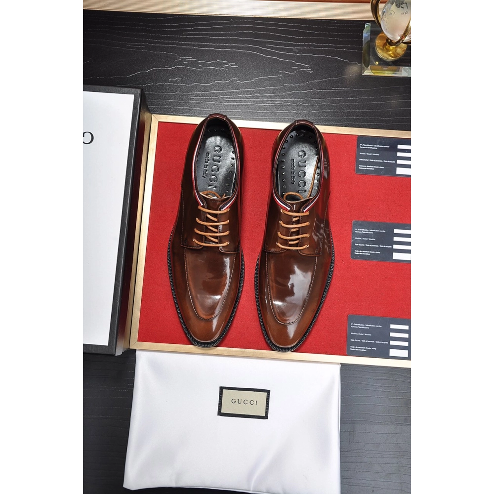 Gucci leather shoes 034,GUCCI SHOES,Business Shoes