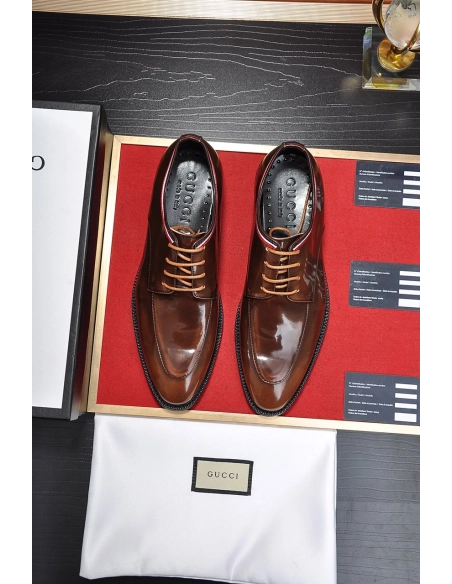 Gucci leather shoes 034,GUCCI SHOES,Business Shoes