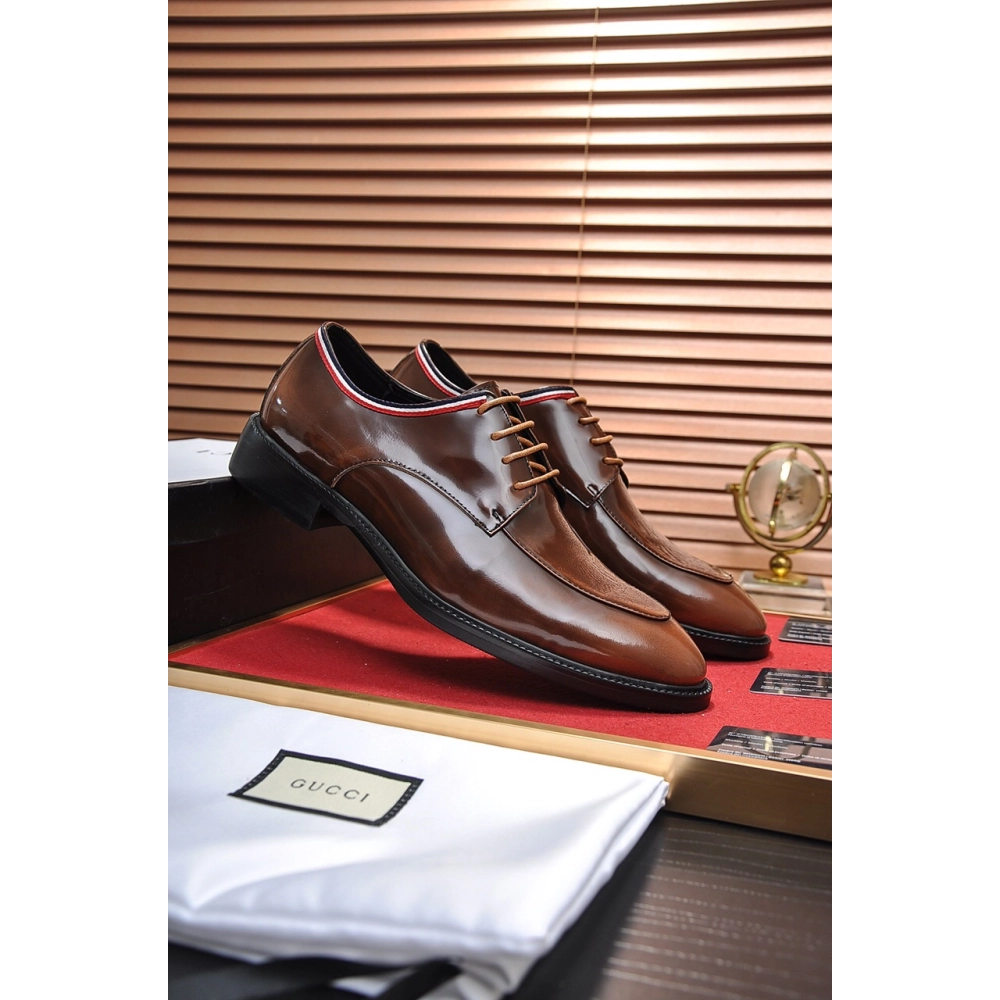 Gucci leather shoes 034,GUCCI SHOES,Business Shoes