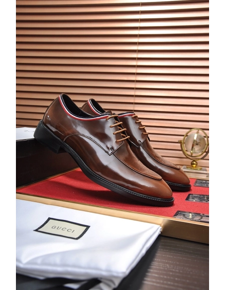 Gucci leather shoes 034,GUCCI SHOES,Business Shoes