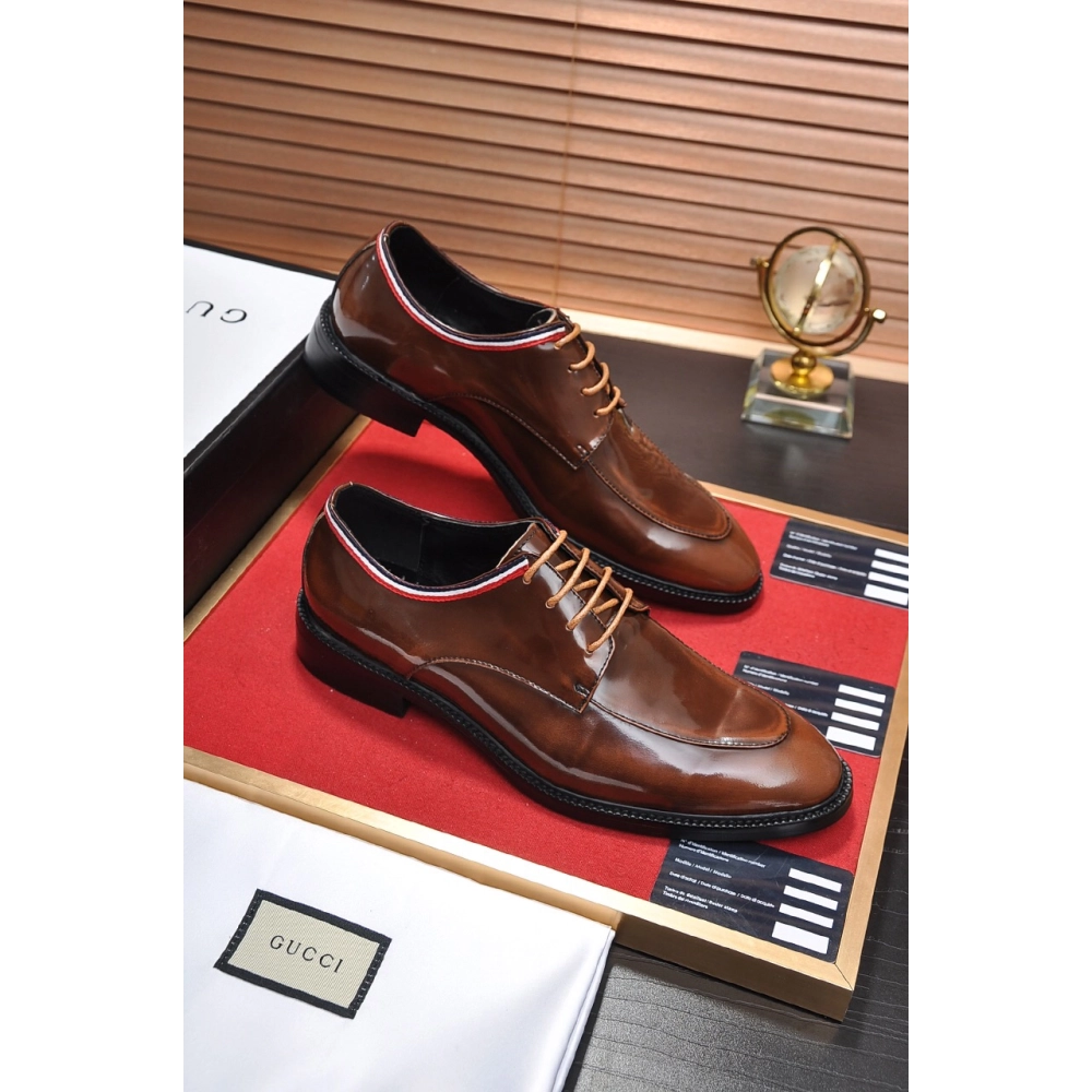 Gucci leather shoes 034,GUCCI SHOES,Business Shoes