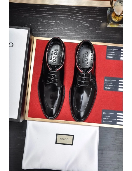 Gucci leather shoes 035,GUCCI SHOES,Business Shoes