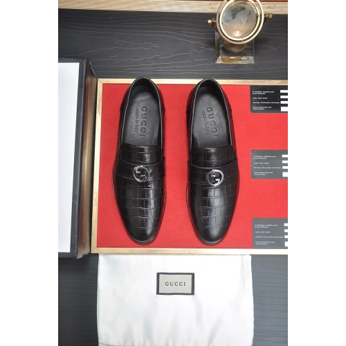 Gucci leather shoes 040,GUCCI SHOES,Business Shoes