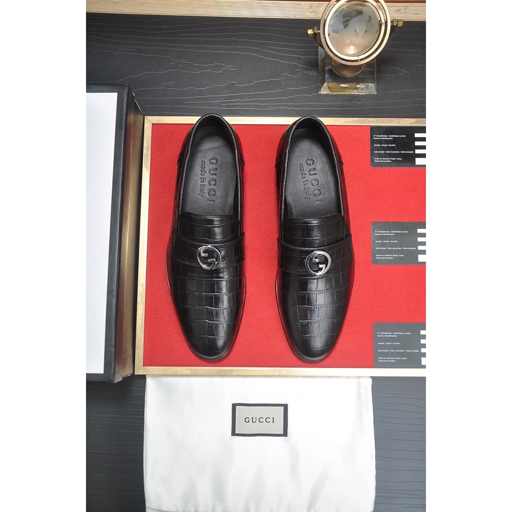 Gucci leather shoes 040,GUCCI SHOES,Business Shoes